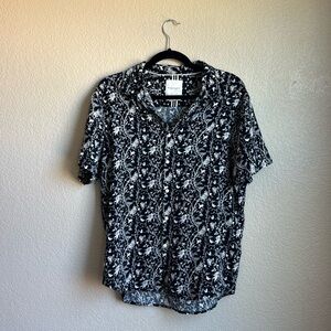 Denim & Flower Short Sleeve button up